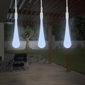 Pure Garden Tear Drop LED String Lights, 30 Bulb with 8 Modes, Cool White, 2PK 50-LG1018